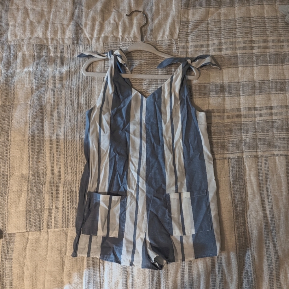SMYM Striped Romper